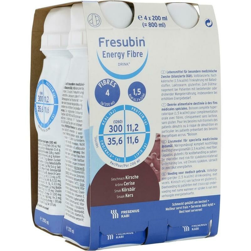 FRESUBIN ENERGY Fibre DRINK Kirsche Trinkflasche