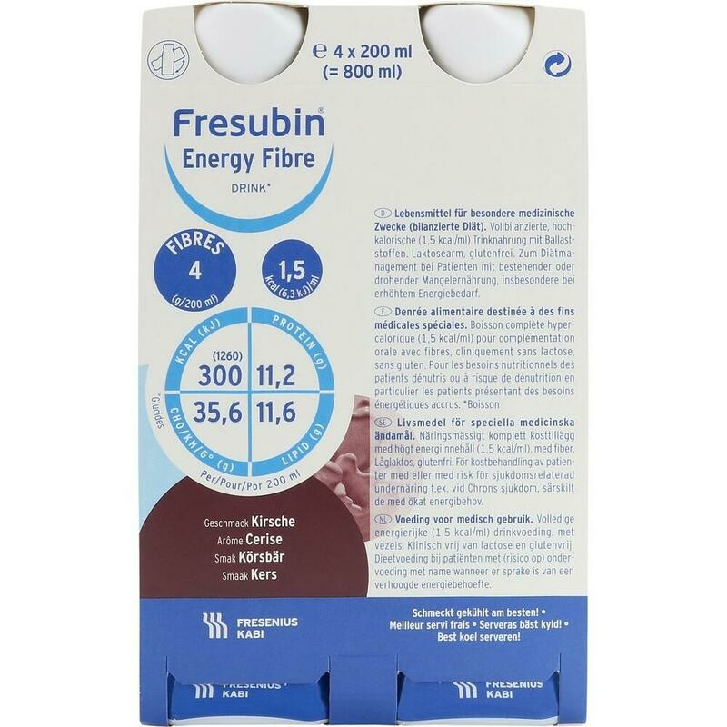 FRESUBIN ENERGY Fibre DRINK Kirsche Trinkflasche