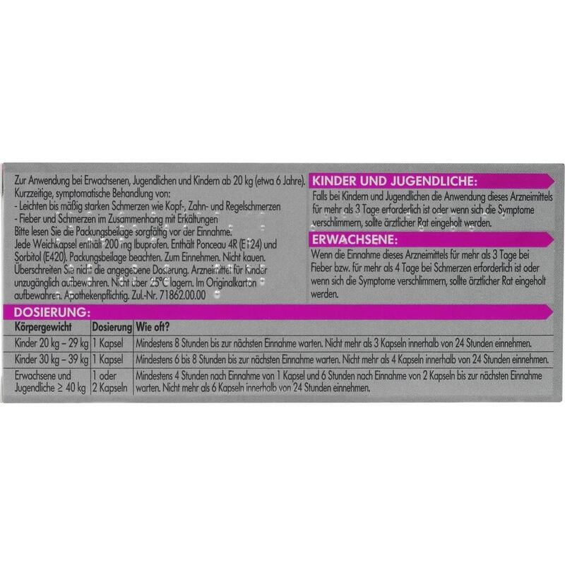 NUROFEN Immedia 200 mg Weichkapseln