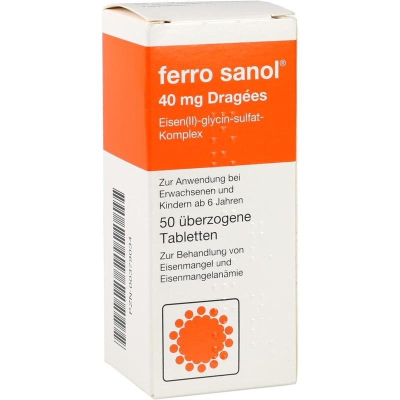 FERRO SANOL überzogene Tabletten