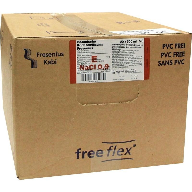 ISOTONISCHE Kochsalzlösung Fresenius freeflex