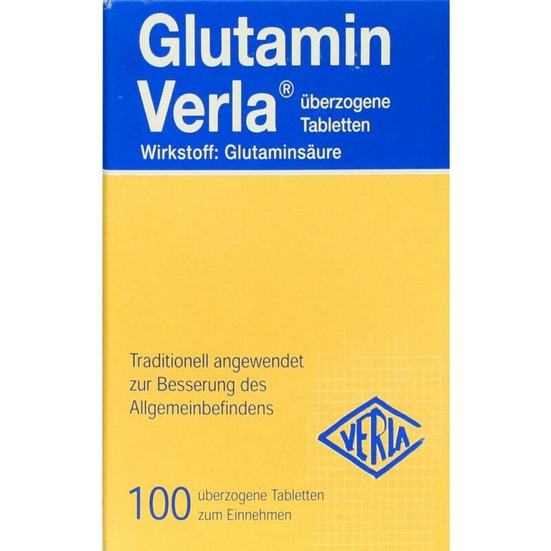 GLUTAMIN VERLA überzogene Tabletten