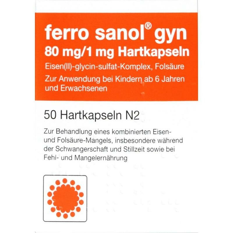 FERRO SANOL gyn Hartkaps.m.msr.überz.Pellets