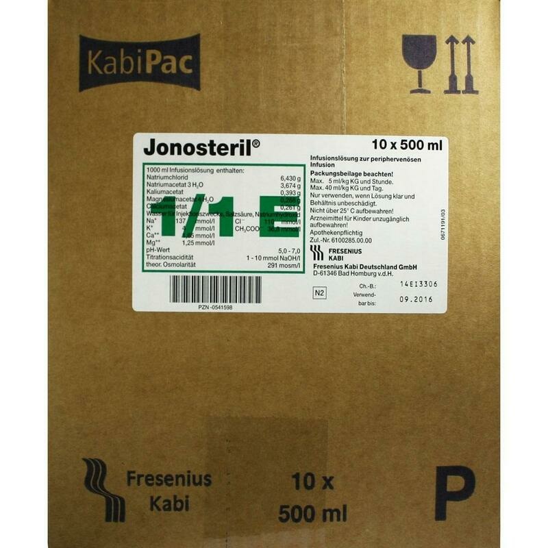 JONOSTERIL Plastik Infusionslösung