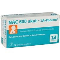 NAC 600 akut-1A Pharma Brausetabletten