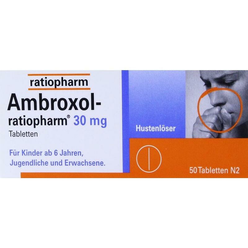 AMBROXOL-ratiopharm 30 mg Hustenlöser Tabletten