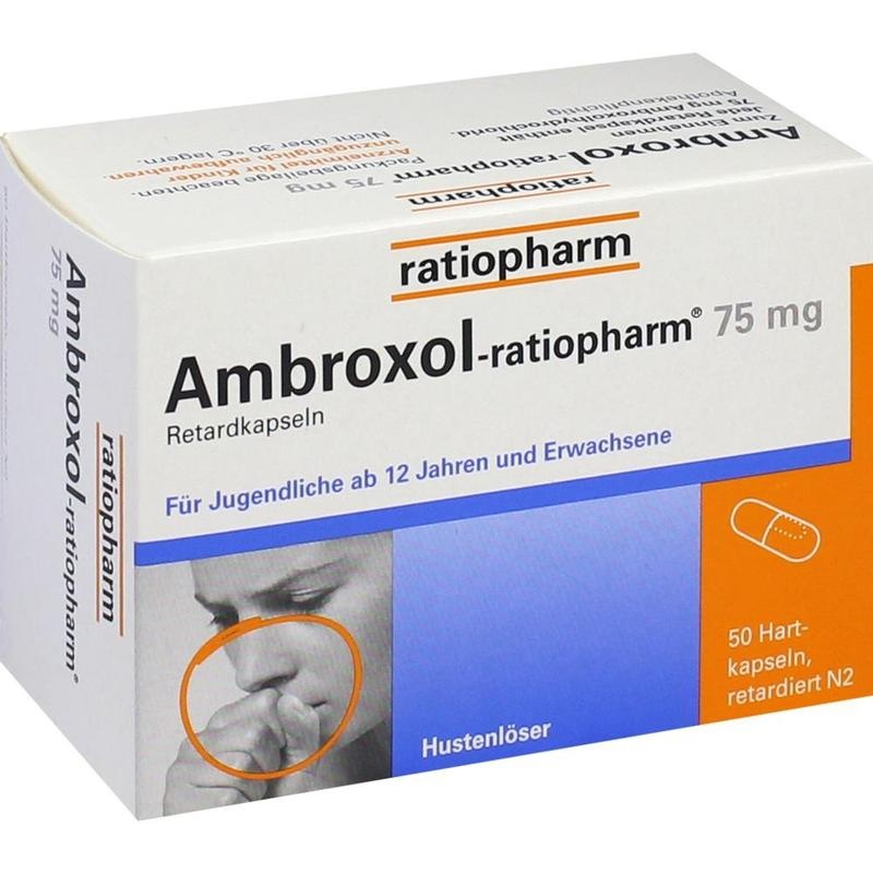 AMBROXOL-ratiopharm 75 mg Hustenlöser Retardkaps.