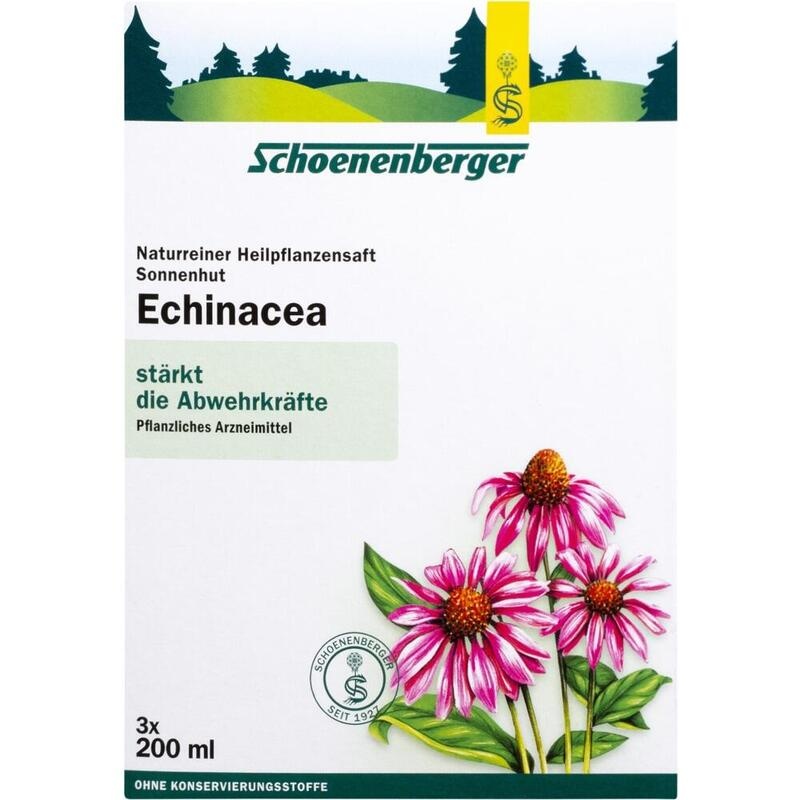 ECHINACEA SAFT Schoenenberger Heilpflanzensäfte