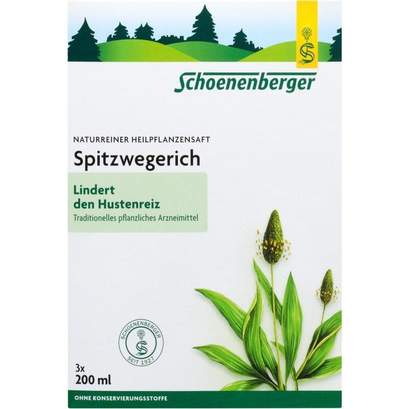 SPITZWEGERICHSAFT Schoenenberger