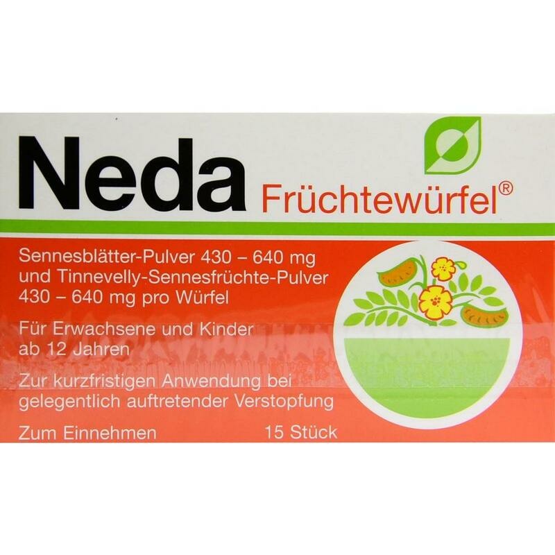 NEDA Früchtewürfel
