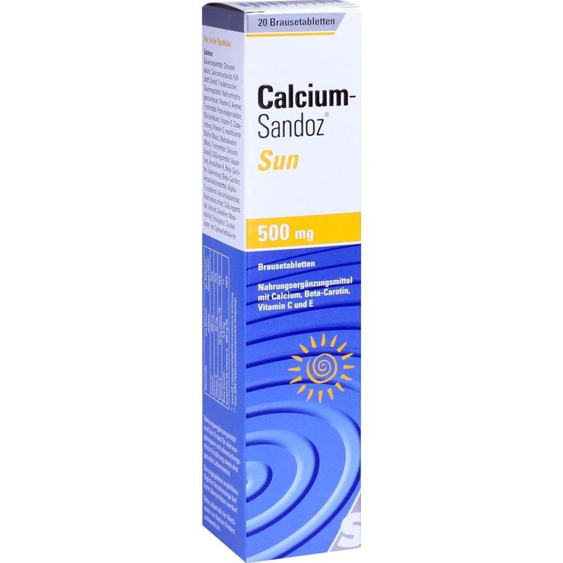 CALCIUM SANDOZ Sun Brausetabletten