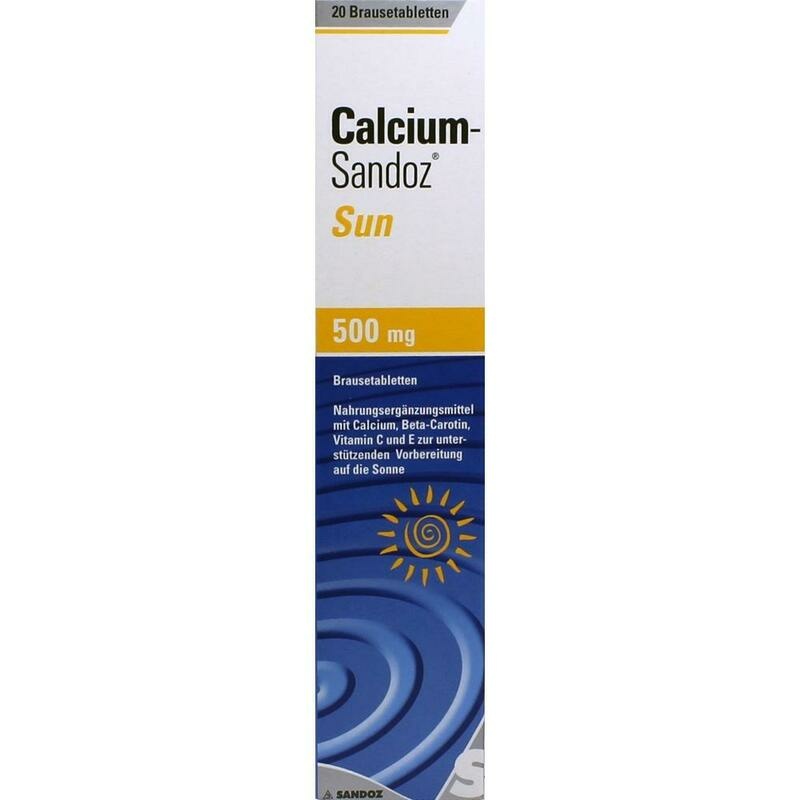 CALCIUM SANDOZ Sun Brausetabletten