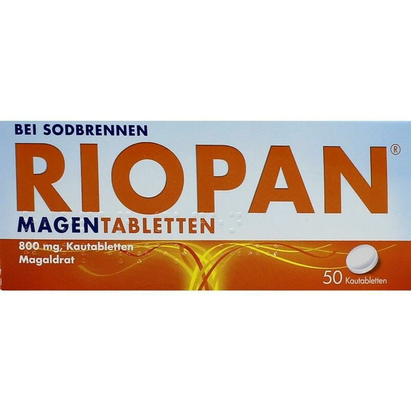 RIOPAN Magen Tabletten Kautabletten