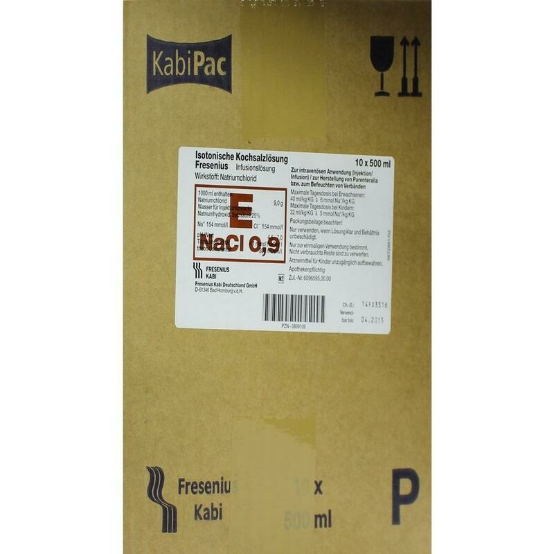 ISOTONISCHE Kochsalzlösung Fresenius Plastik