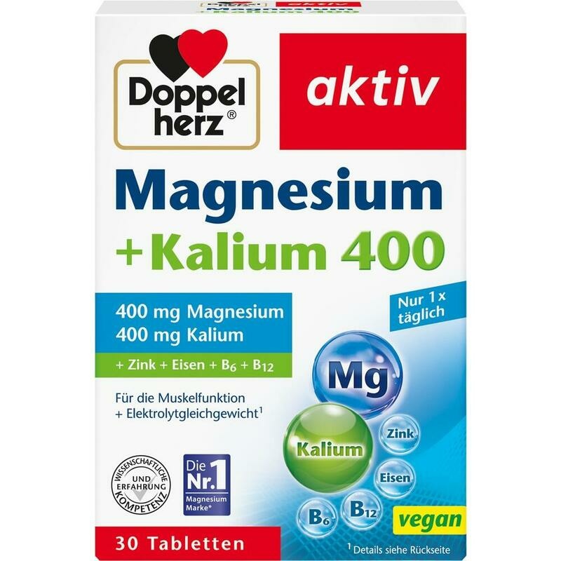 DOPPELHERZ Magnesium+Kalium Tabletten