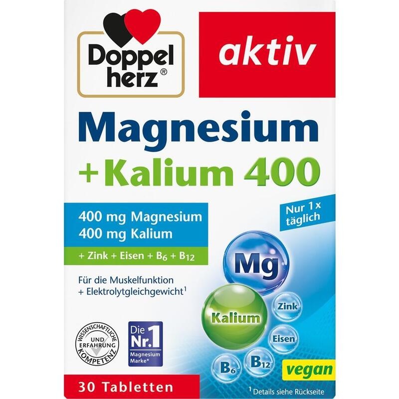 DOPPELHERZ Magnesium+Kalium Tabletten