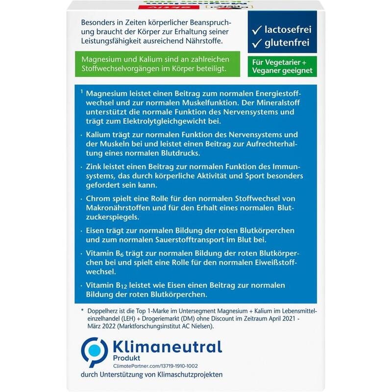 DOPPELHERZ Magnesium+Kalium Tabletten