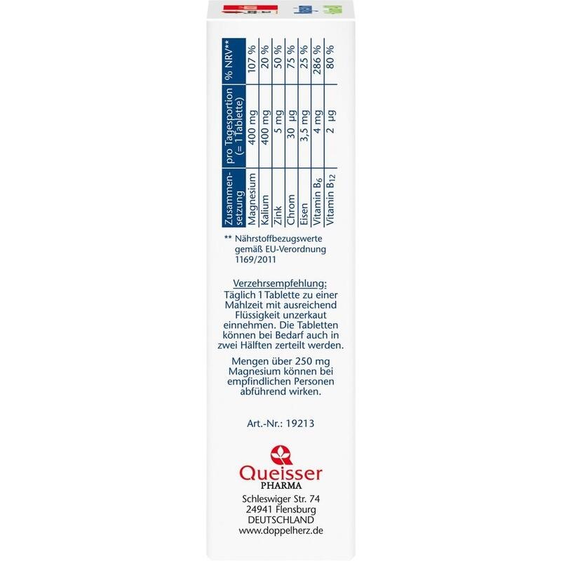 DOPPELHERZ Magnesium+Kalium Tabletten