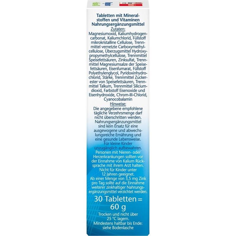 DOPPELHERZ Magnesium+Kalium Tabletten