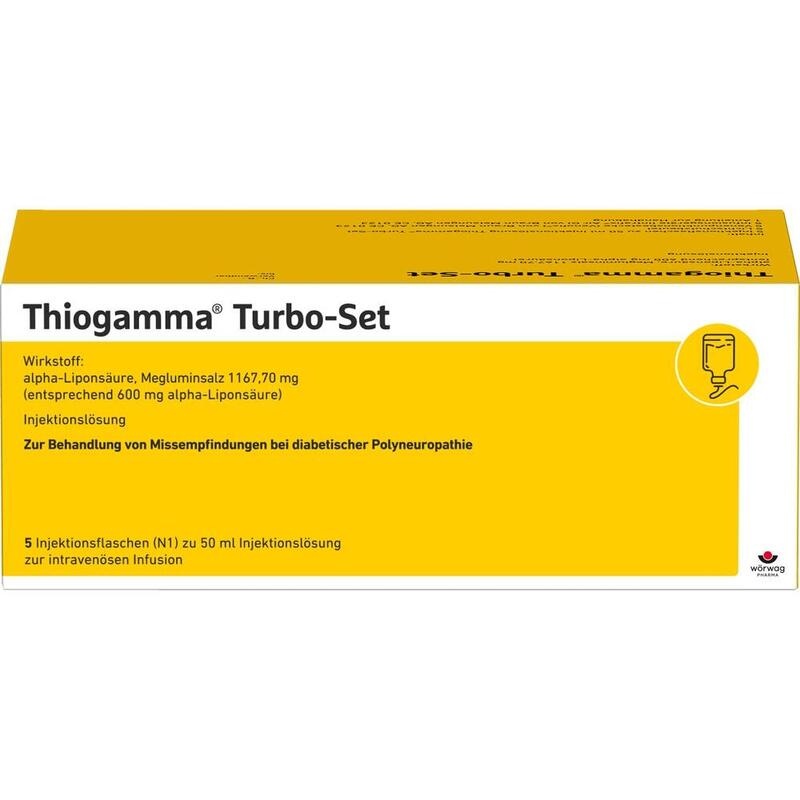 THIOGAMMA Turbo Set Injektionsflaschen