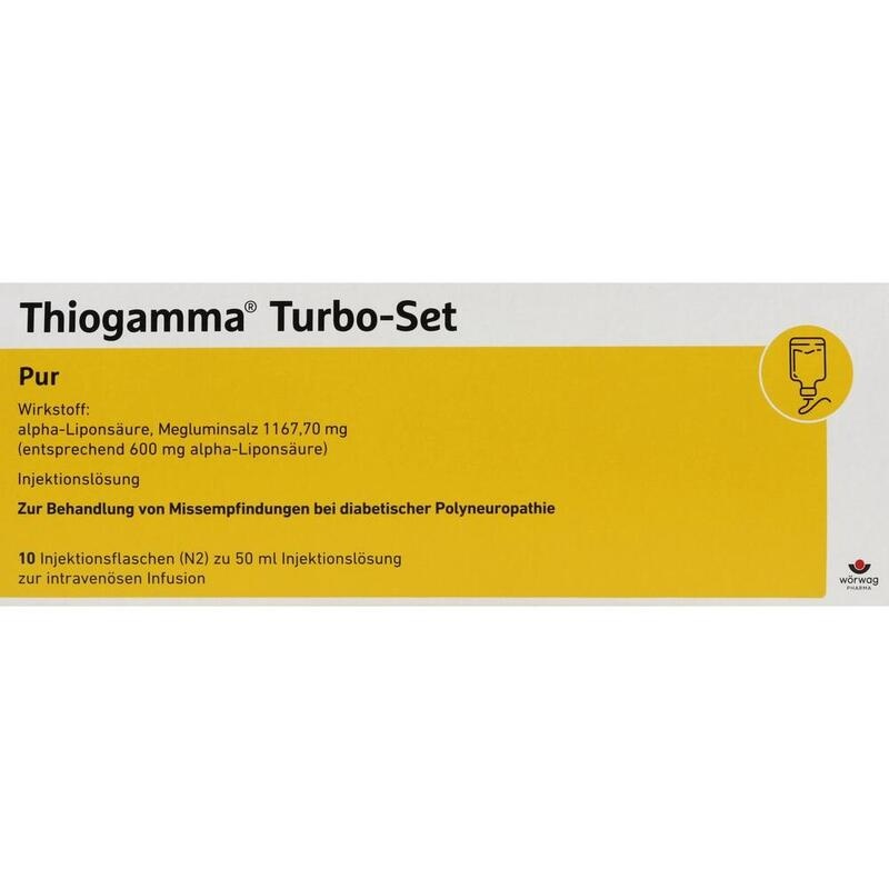 THIOGAMMA Turbo Set Pur Injektionsflaschen