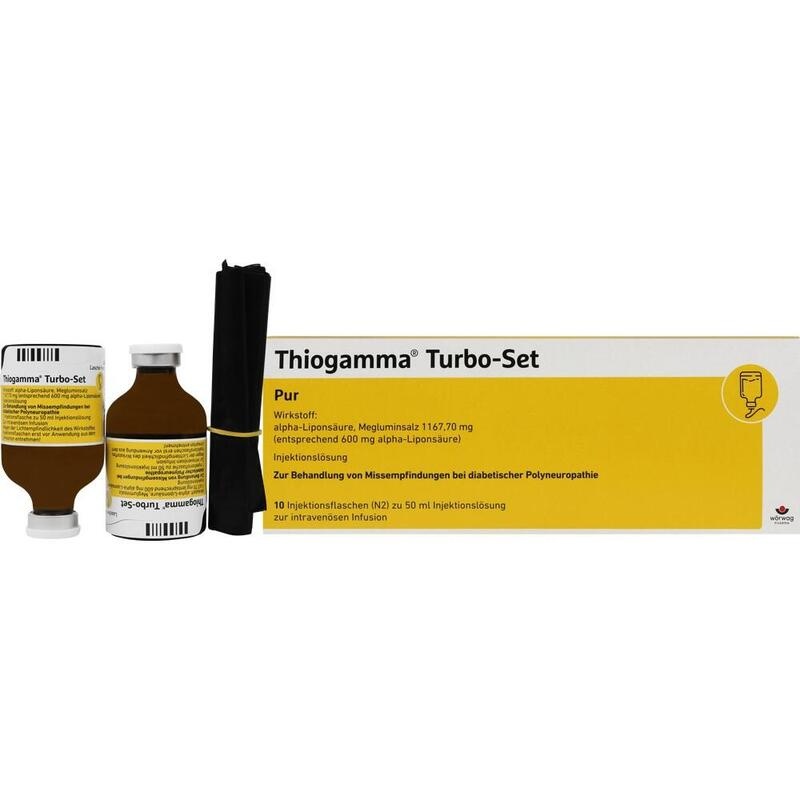 THIOGAMMA Turbo Set Pur Injektionsflaschen