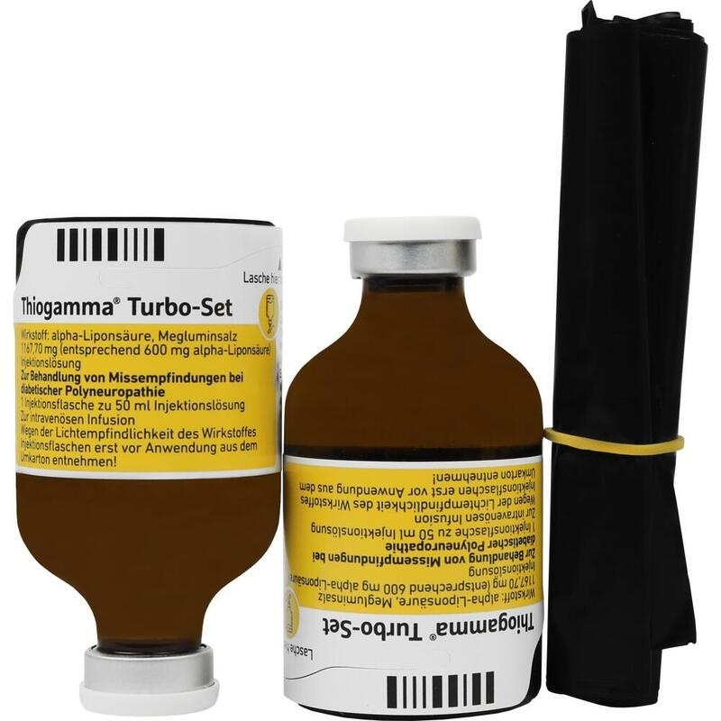 THIOGAMMA Turbo Set Pur Injektionsflaschen