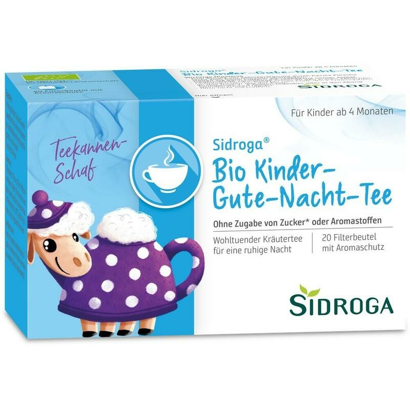 SIDROGA Bio Kinder-Gute-Nacht-Tee Filterbeutel