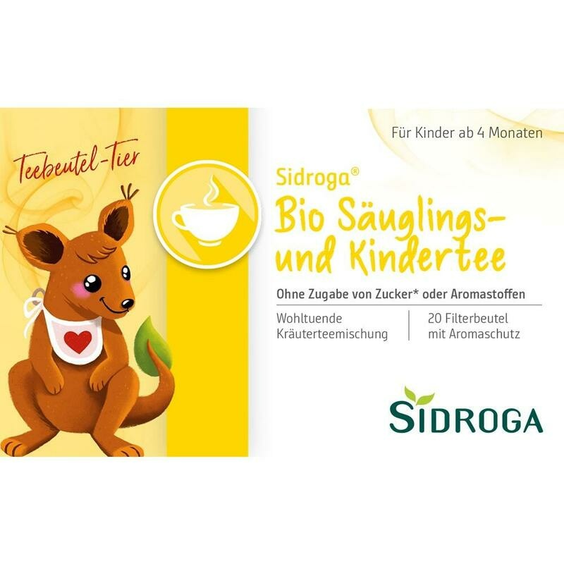 SIDROGA Bio Säuglings- und Kindertee Filterbeutel