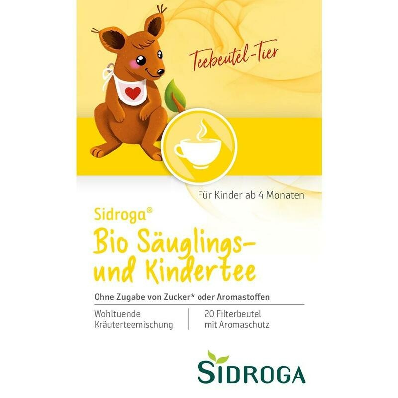 SIDROGA Bio Säuglings- und Kindertee Filterbeutel
