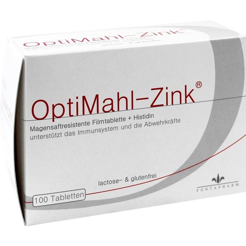 OPTIMAHL Zink 15 mg Tabletten