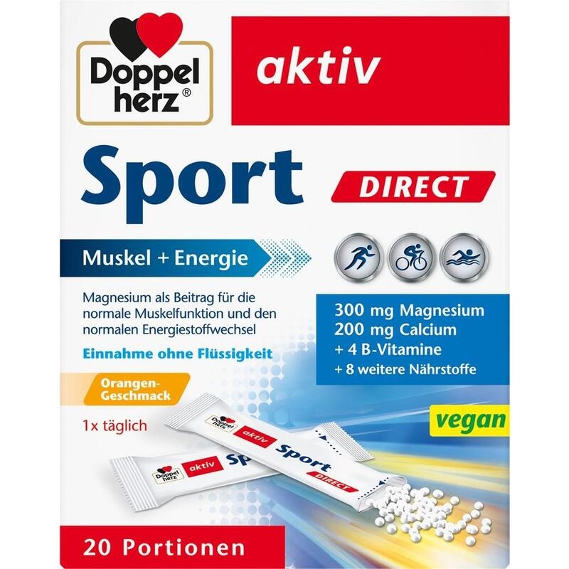 DOPPELHERZ Sport DIRECT Vitamine+Mineralien