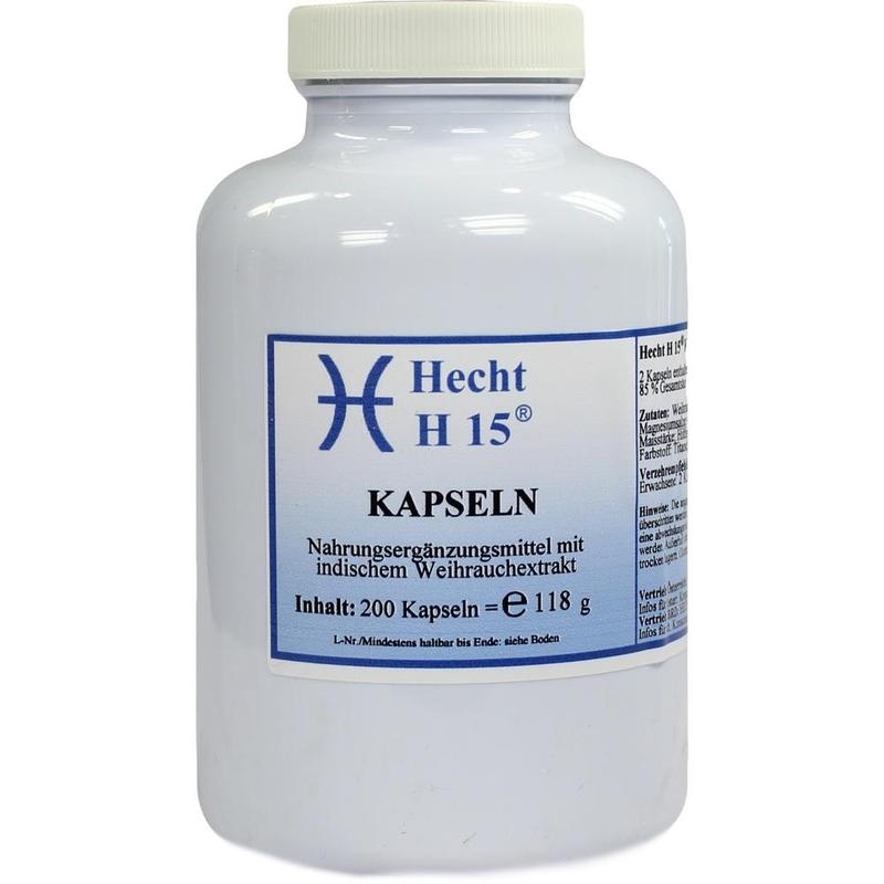 HECHT H 15 200 mg Weihrauch Kapseln
