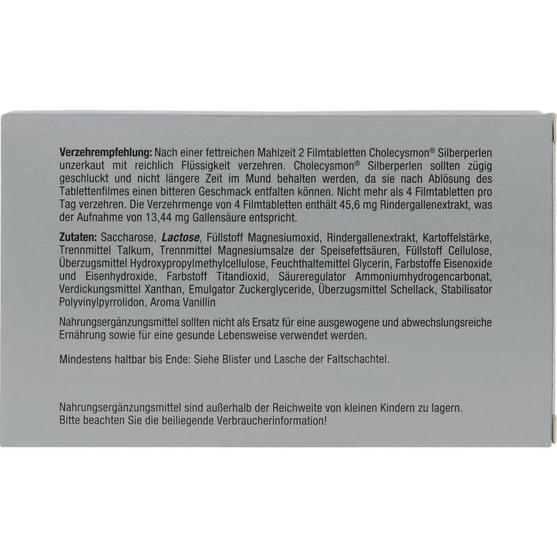 CHOLECYSMON Silberperlen
