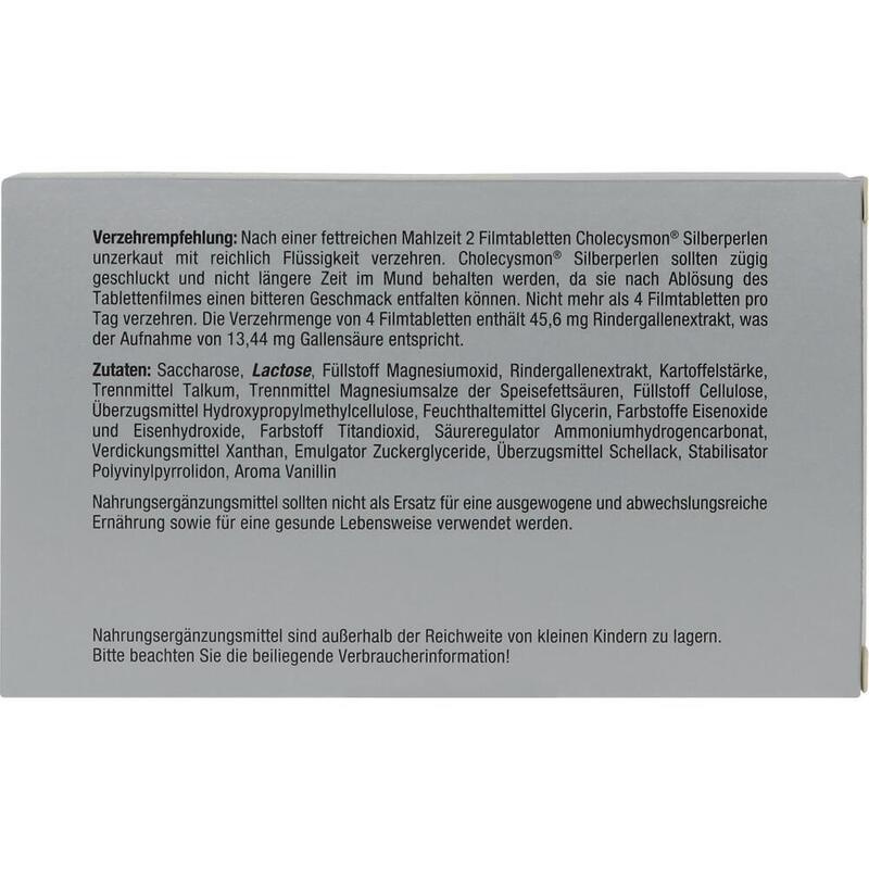 CHOLECYSMON Silberperlen