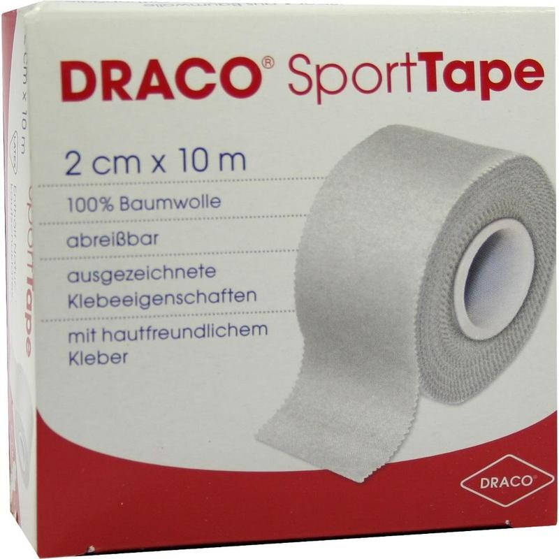DRACO TAPEVERBAND 2 cmx10 m weiß