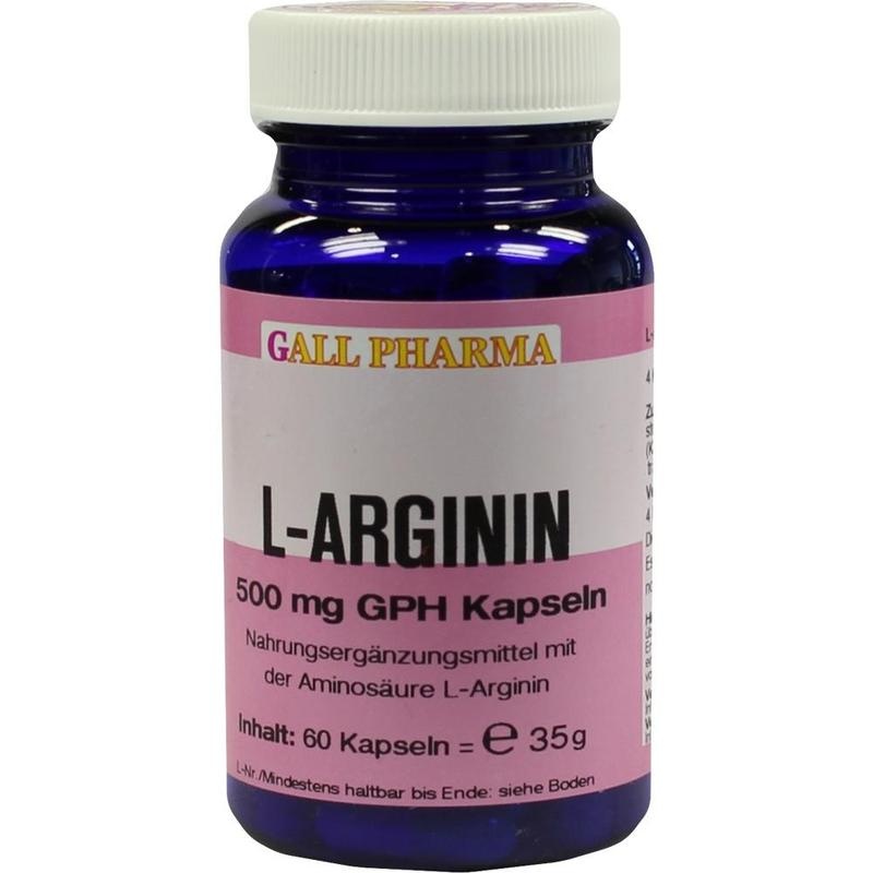 L-ARGININ 500 mg GPH Kapseln