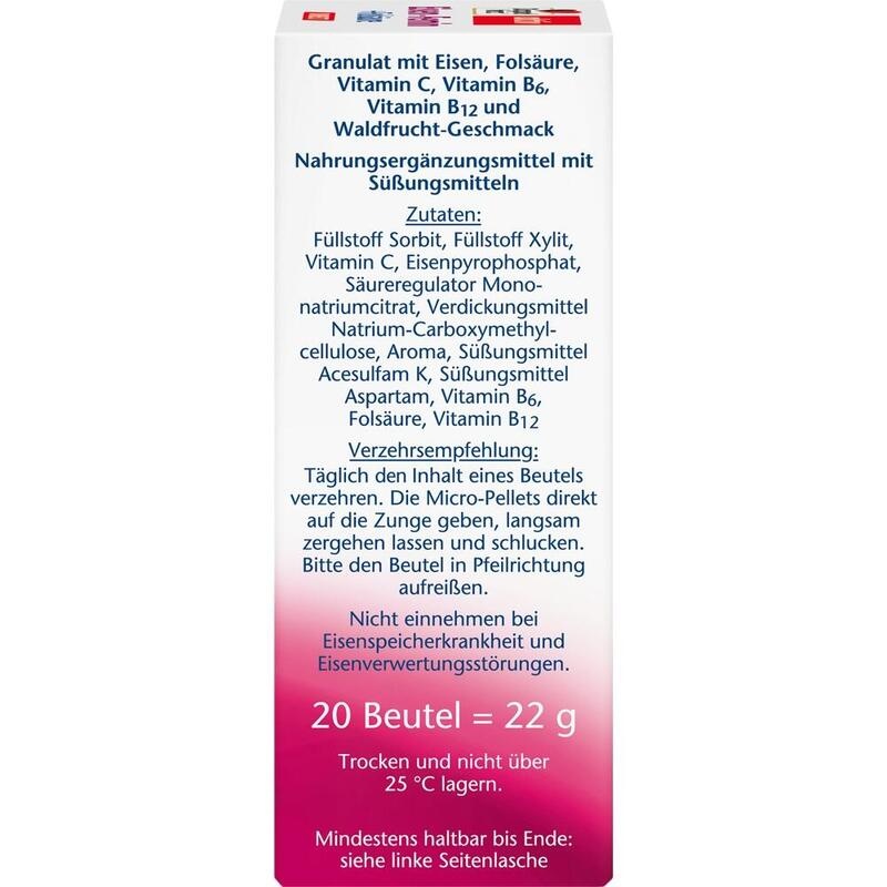 DOPPELHERZ Eisen-Femin DIRECT Pellets