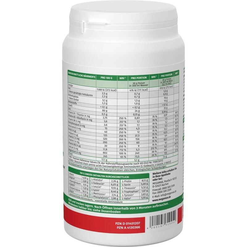 EIWEISS 100 Himbeer Quark Megamax Pulver