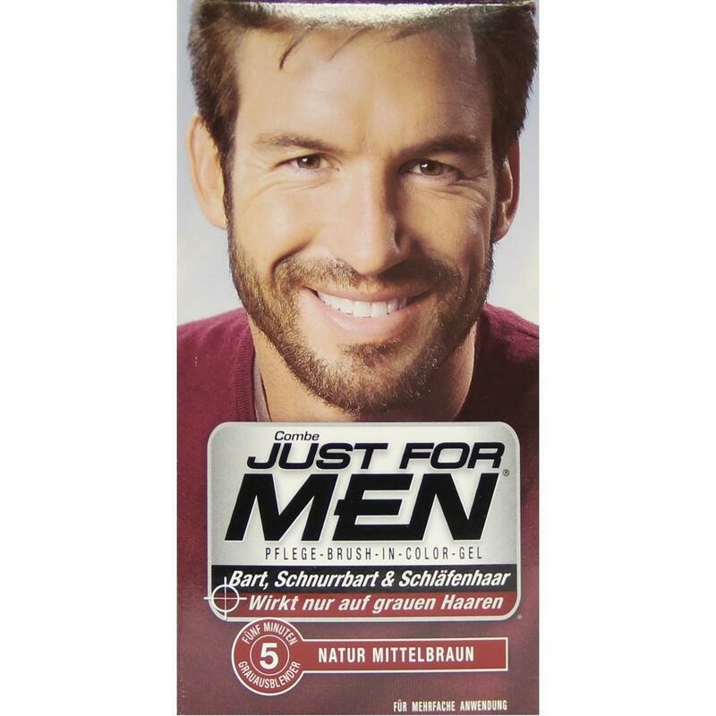 JUST for men Brush in Color Gel mittelbraun
