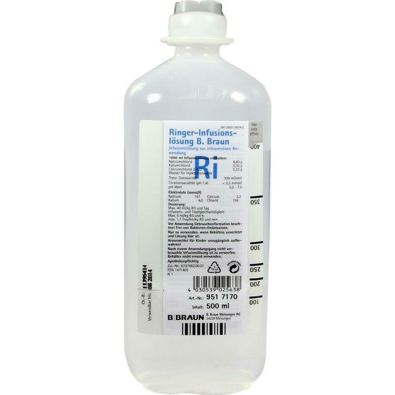 RINGER LÖSUNG B.Braun Ecoflac Plus