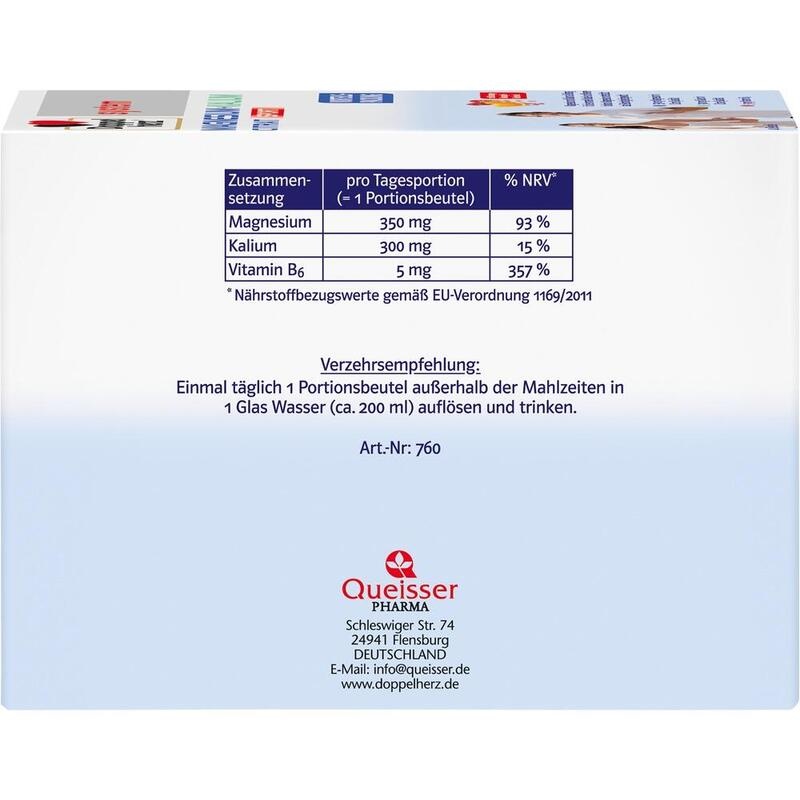 DOPPELHERZ Magnesium+Kalium Citrat system Granulat