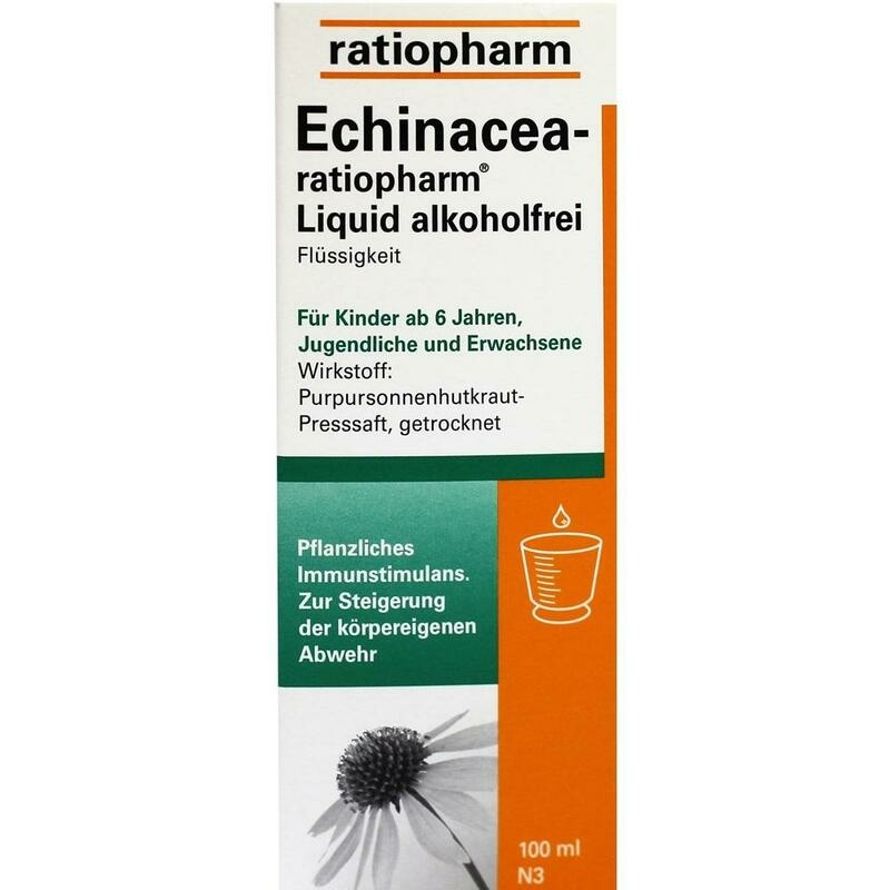 ECHINACEA-RATIOPHARM Liquid alkoholfrei