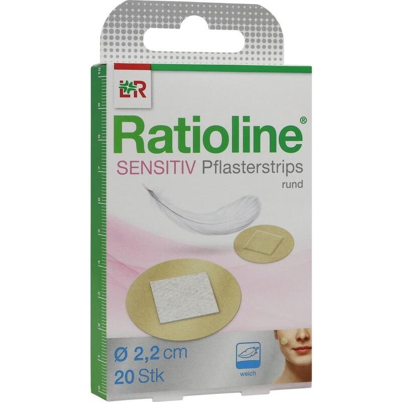 RATIOLINE sensitive Pflasterstrips rund