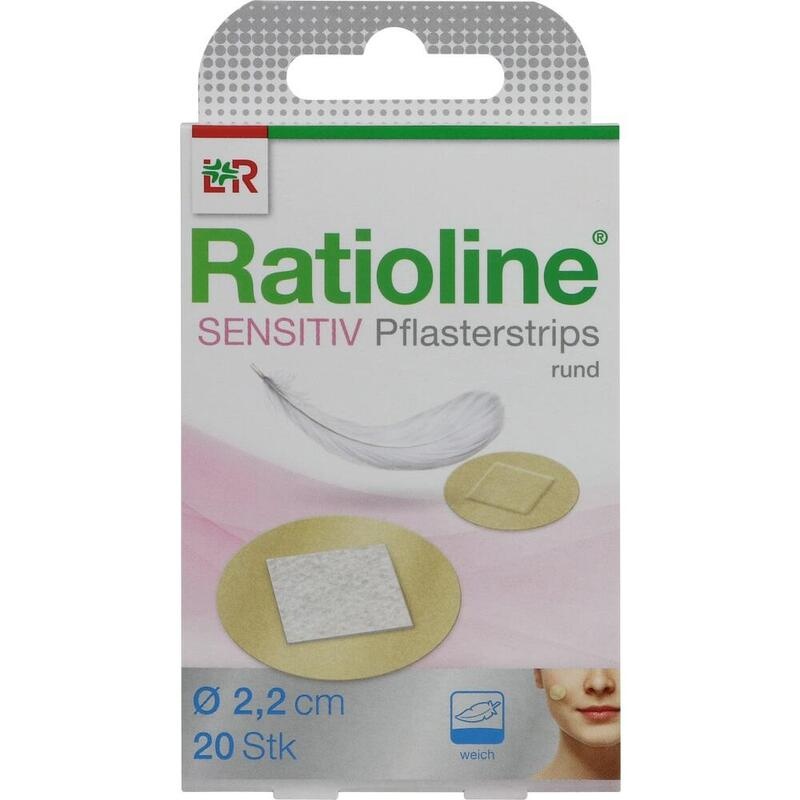 RATIOLINE sensitive Pflasterstrips rund