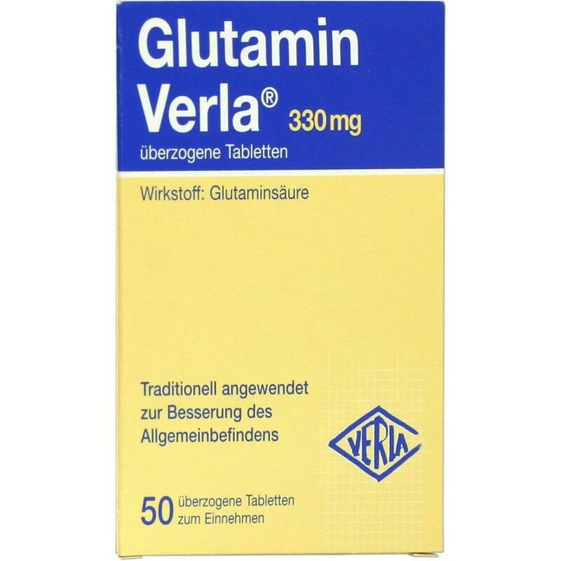 GLUTAMIN VERLA überzogene Tabletten
