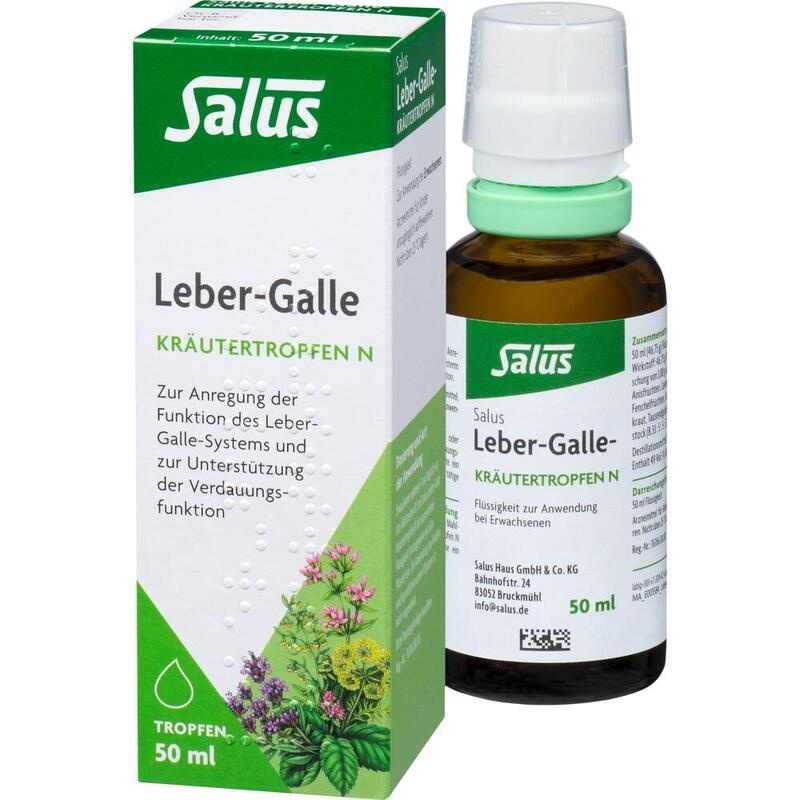 LEBER GALLE Kräutertropfen N Salus