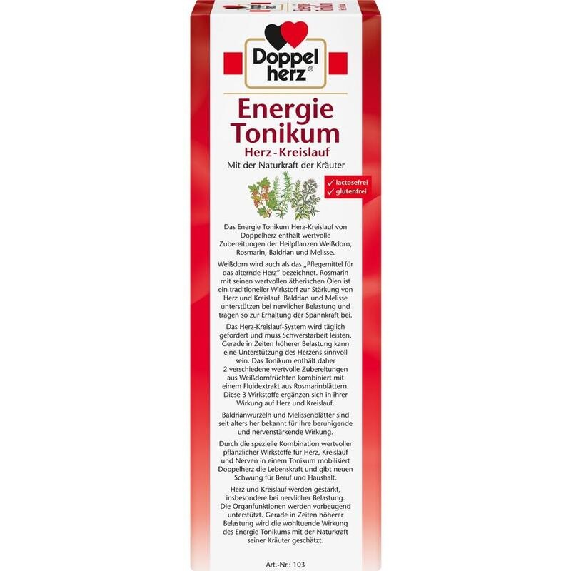 DOPPELHERZ Energie-Tonikum Herz-Kreislauf