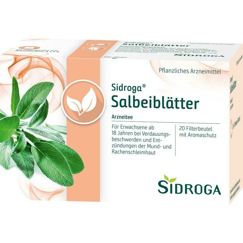 SIDROGA Salbeiblätter Tee Filterbeutel