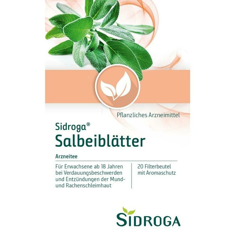 SIDROGA Salbeiblätter Tee Filterbeutel